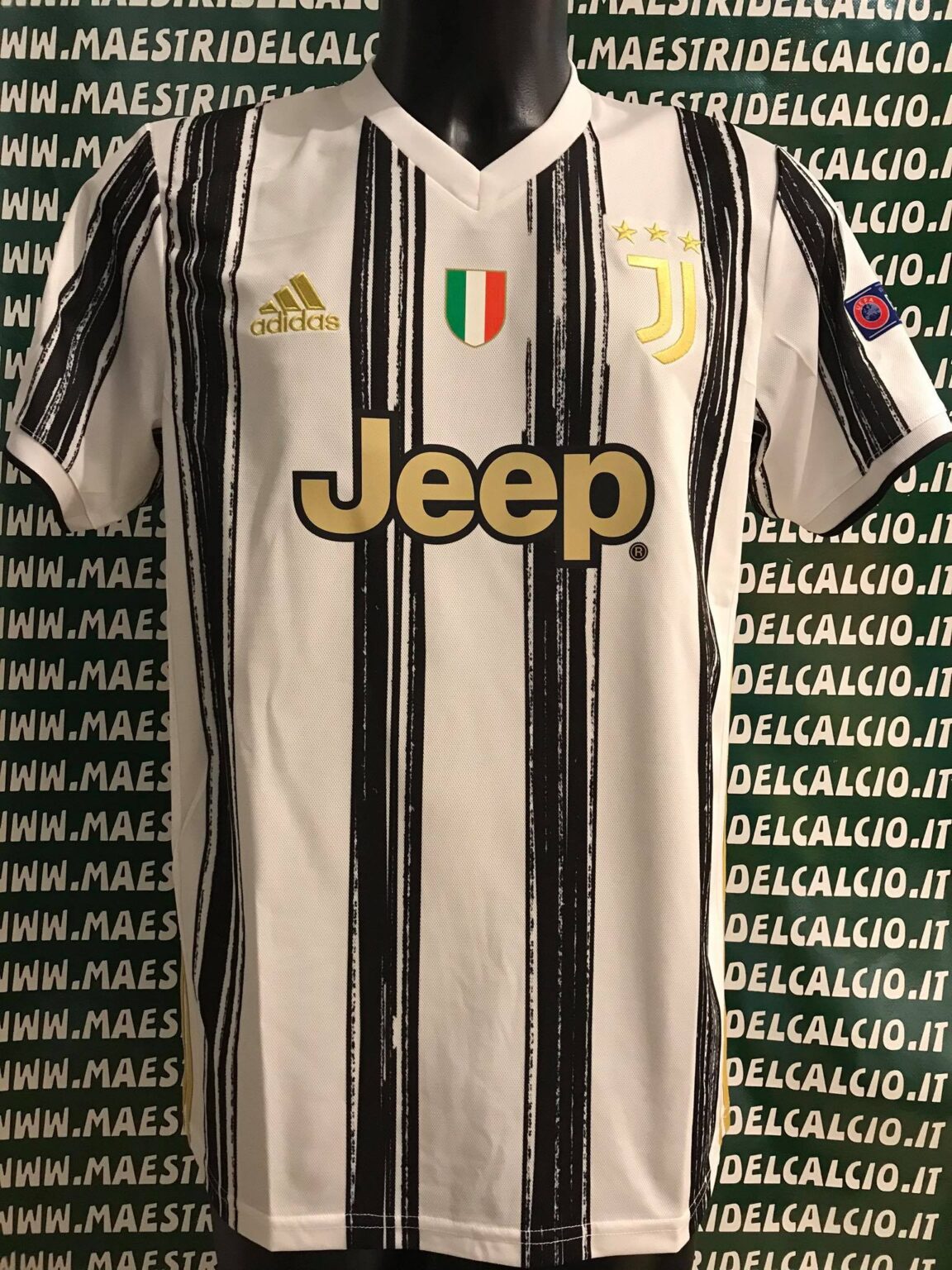 Maglia Gara Home Champions League “Chiesa 22” Autografata F.C. Juventus